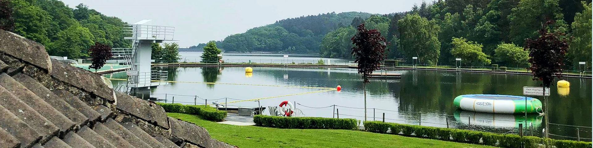 Waldfreibad an der Steinbach Talsperre