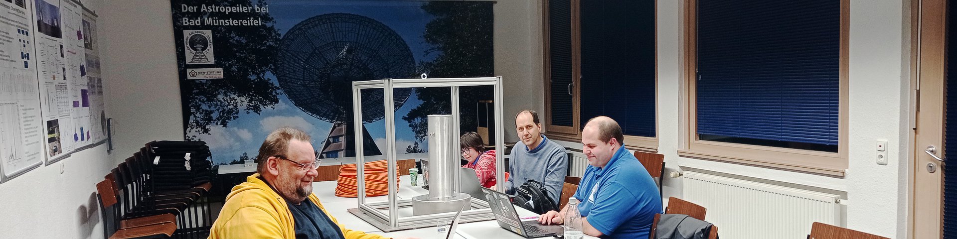 Zwischen Sternen und digitaler Zukunft - Ideenschmiede auf dem Astropeiler